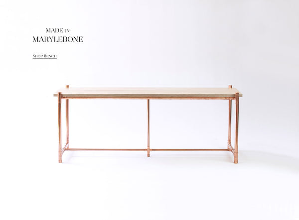 Bench, Copper & Plywood 